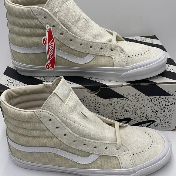 Vans Men’s 0g Sk8-Hi Lx Vault Checkerboard Vintag
VN0A4BVB0VW 
Sneakers - Picture 2 of 16